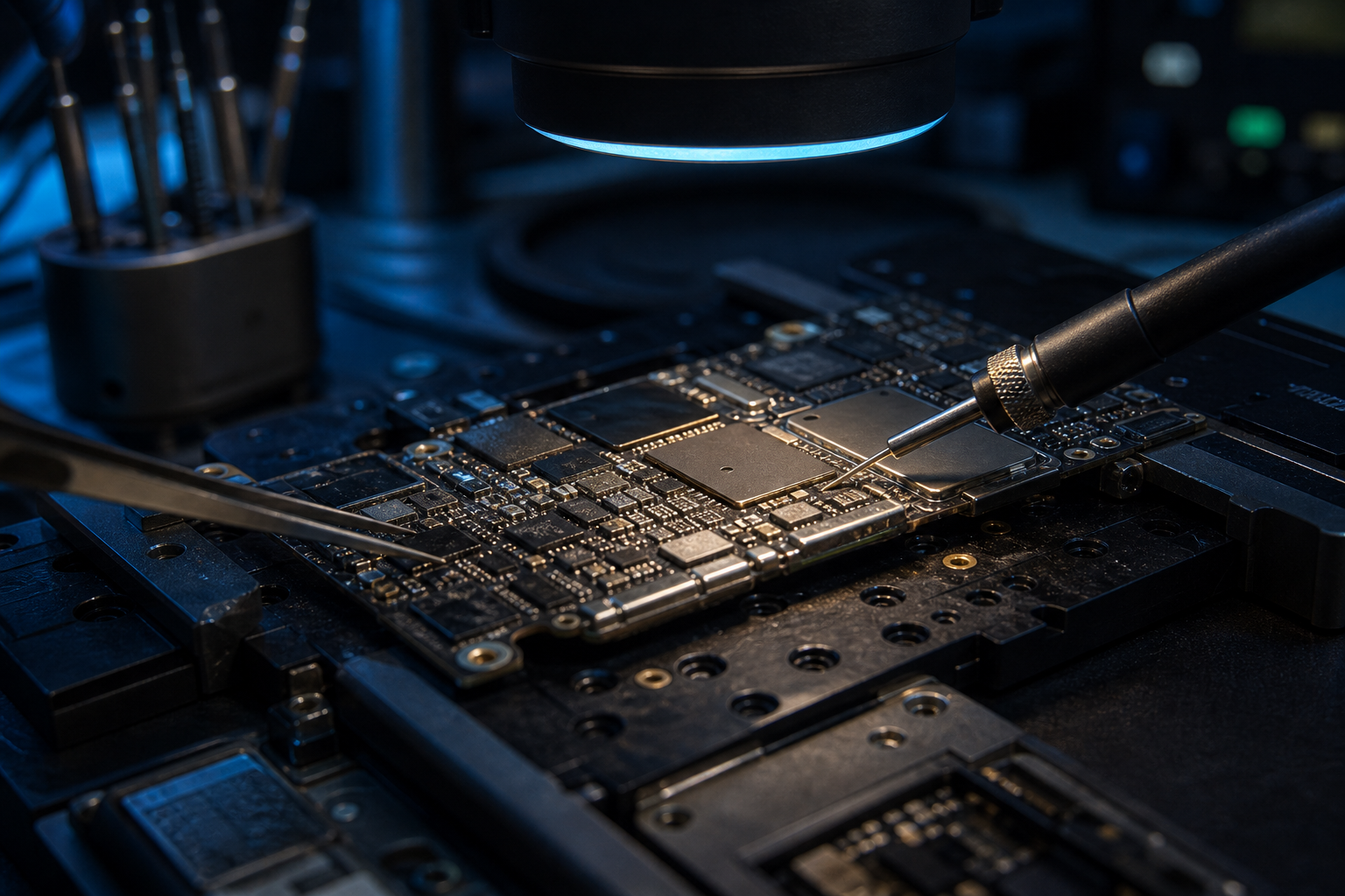 Tech2Fix microscope-assisted board repair
